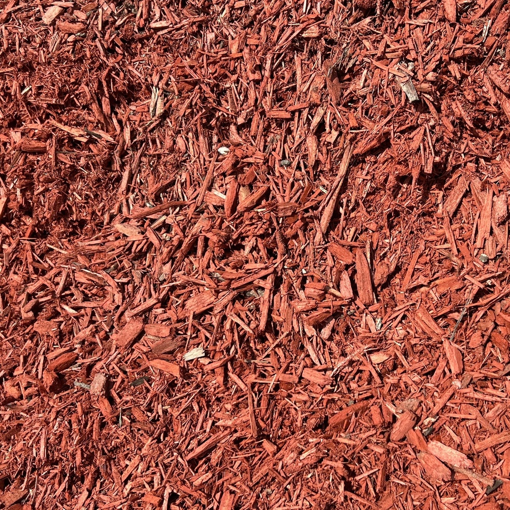 Rustic Red Enviro Mulch : Cubic Yard