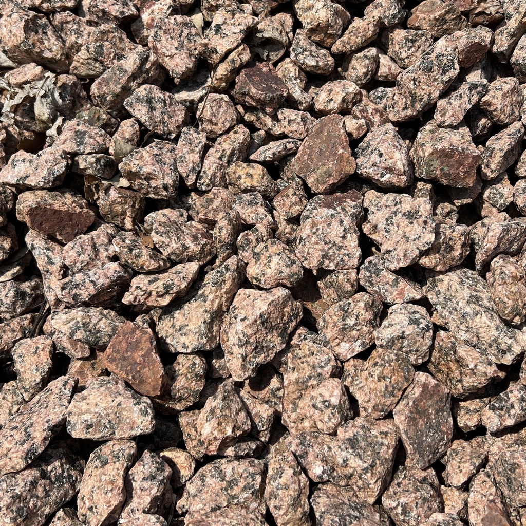 Dynamite Orange Granite 1 1/4 in