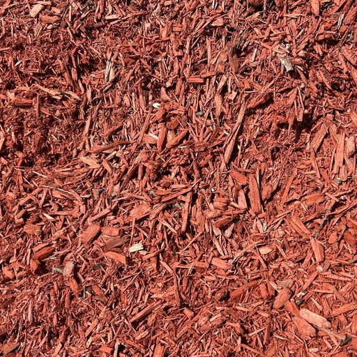 Rustic Red Enviro Mulch : Cubic Yard