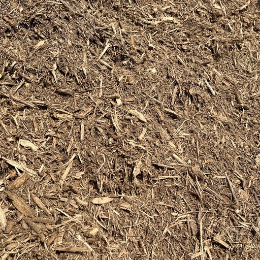 Shredded Hardwood Mulch : Cubic Yard