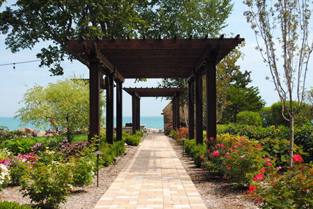 Pergola path